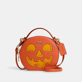 Coach Canteen Crossbody Halloween Pumpkin