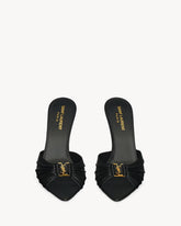 Saint Lauren BABYLONE mules in smooth leather