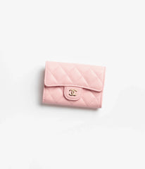 Chanel Quilted Card Holder