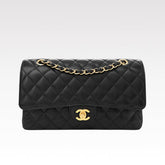 Chanel Classic Flap Bag Medium Gold Hardware