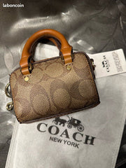 Coach Mini Rowan Charm Bag