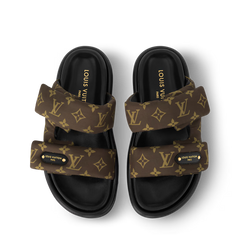 LV Pool Pillow Flat Comfort Mules