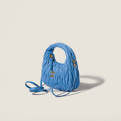 Miu Miu Wander Matelasse Nappa Leather Hobo Bag