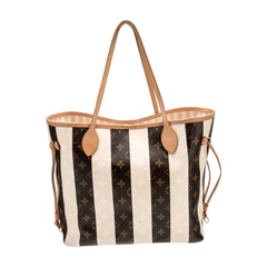 LV Monogram Rayures Neverfull MM