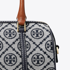 Tory Burch Monogram Mini Barrel Bag