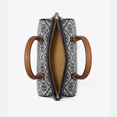 Tory Burch Monogram Mini Barrel Bag
