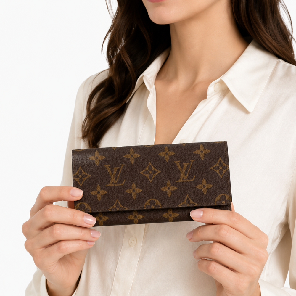 LV Monogram Wallet Porte Yen 3