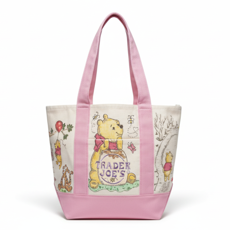 Trader Joe x Winnie the Pooh Tote Bags