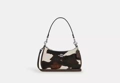 Teri Shoulder Bag With Cow Print