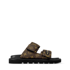 LV Pool Pillow Flat Comfort Mules